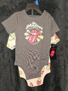Rolling Stones Baby 2-Pack Bodysuits – NWT – Multiple Sizes